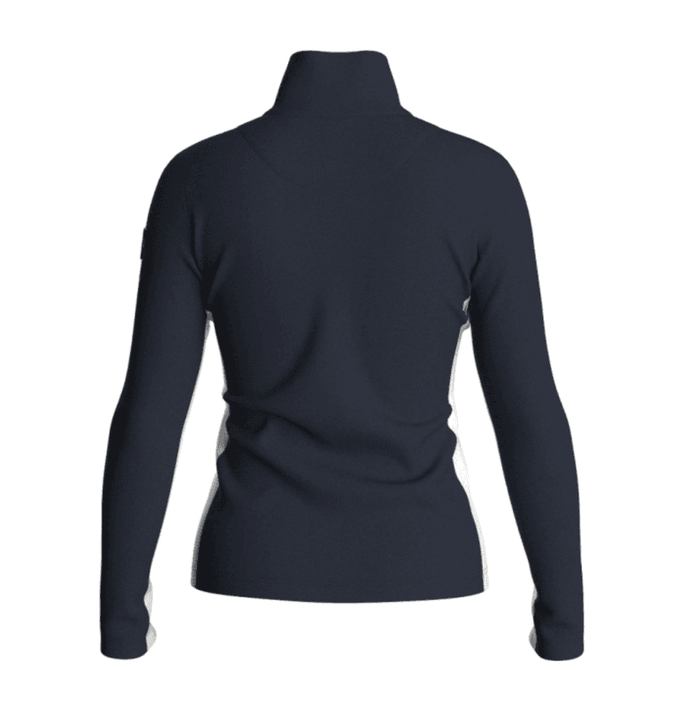 Voss 1/4-zip women Navy Blue