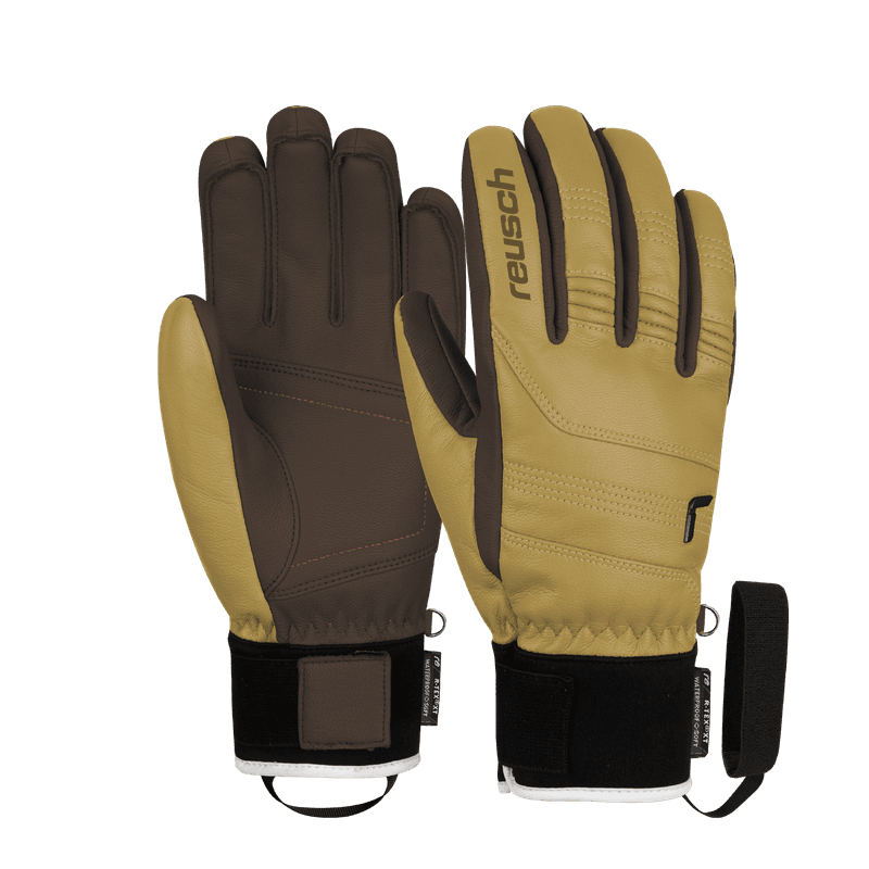 REUSCH HIGHLAND Glove XT  camel/dark brown
