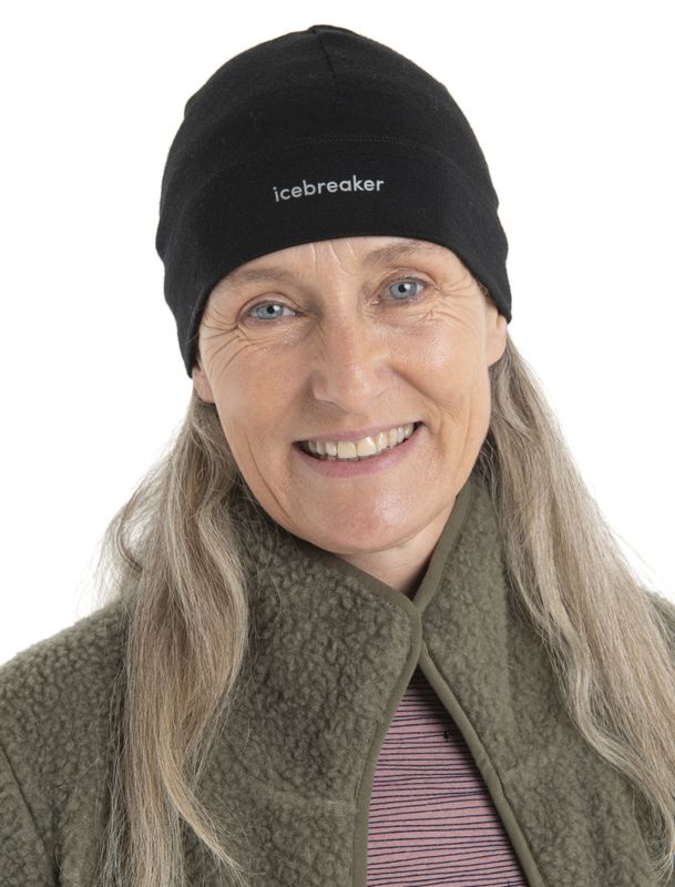 Unisex Merino 200 Oasis Beanie Black