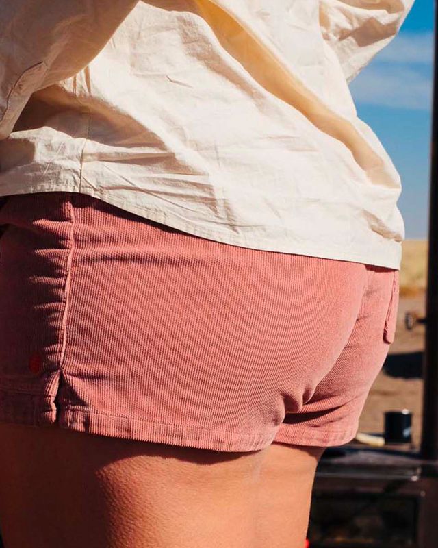 3Incher Concord G.Dyed Shorts Womens White