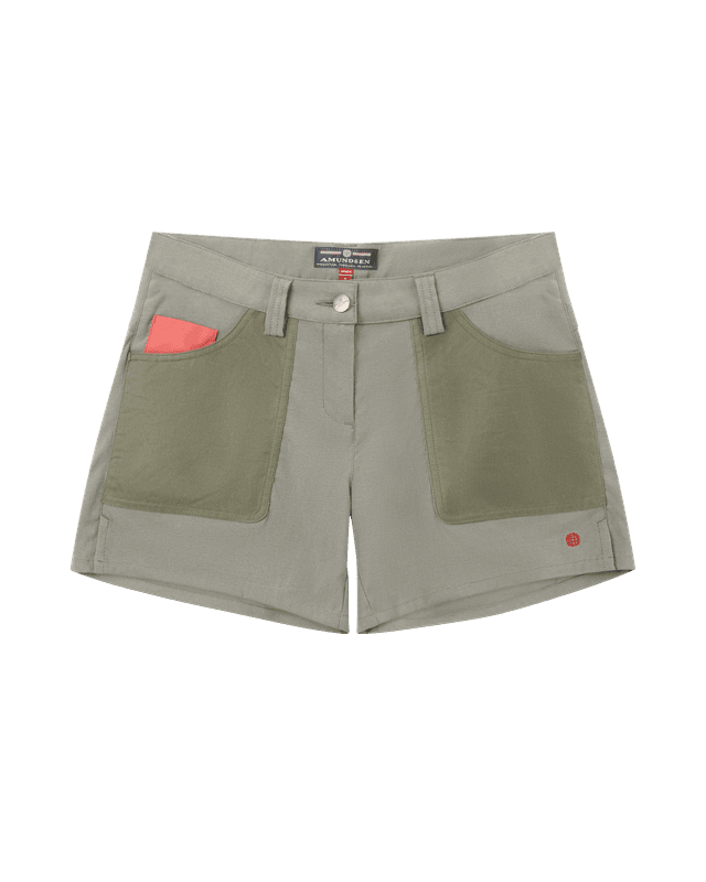 5Incher Field Shorts Womens Blue Surf/Olive Ash