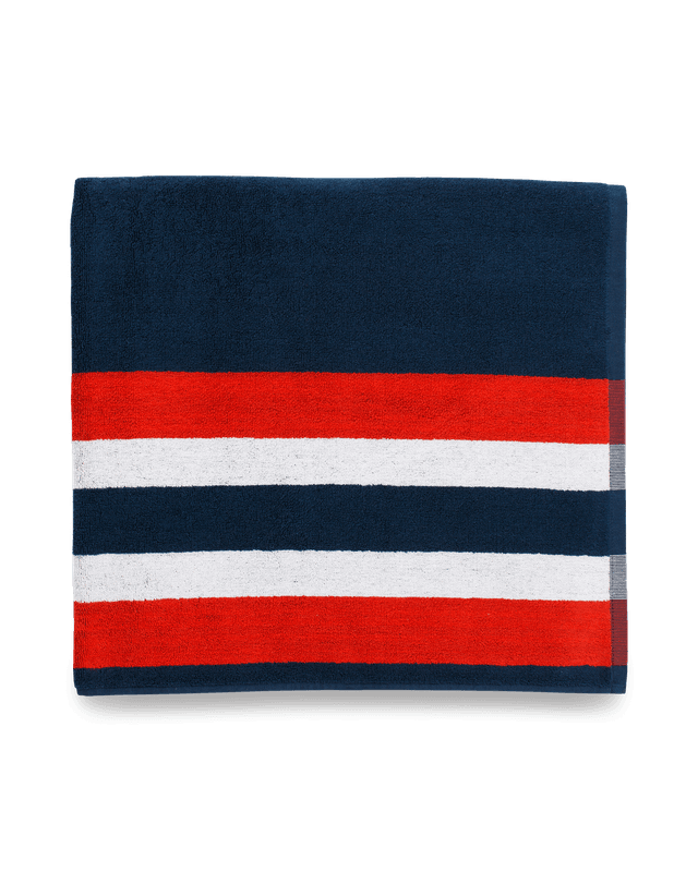 AQUA BEACH TOWEL Faded Navy
