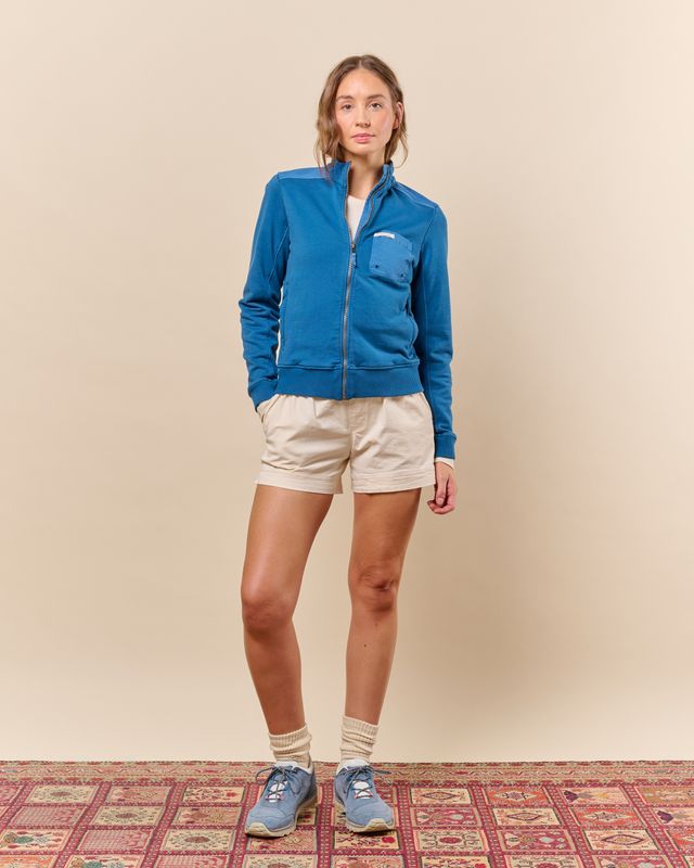 Ditch-Hiker Track Jacket Womens Indigo