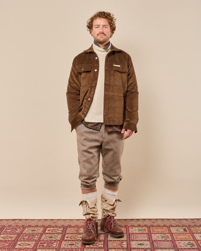 Amundsen Nordcord Jacket Mens Tan