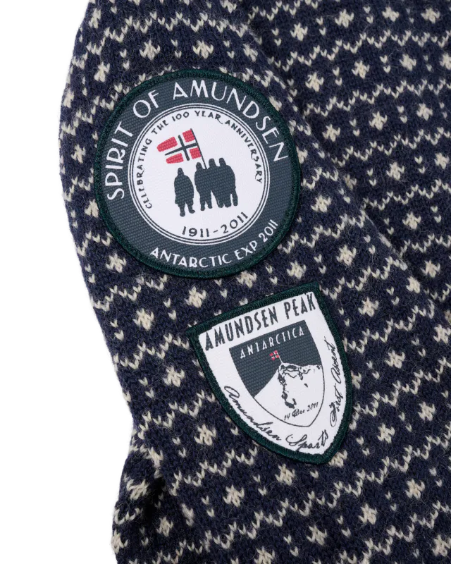 Amundsen Heroes of Telemark Full Zip Womens Faded Navy