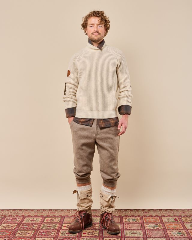 Amundsen Gard Sweater Mens Natural