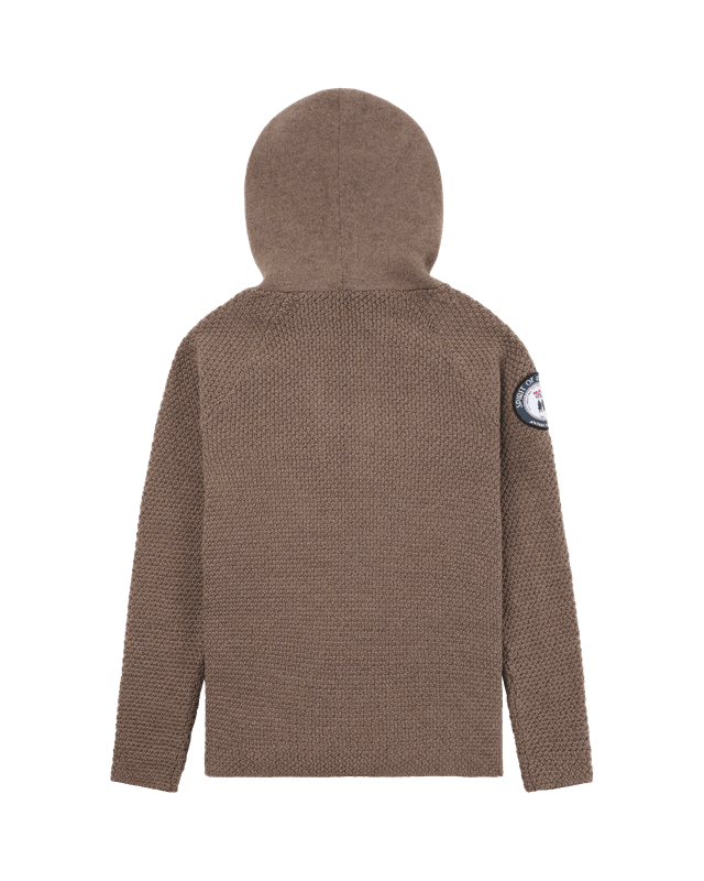 Amundsen Boiled Hoodie Laced Womens Dark Desert