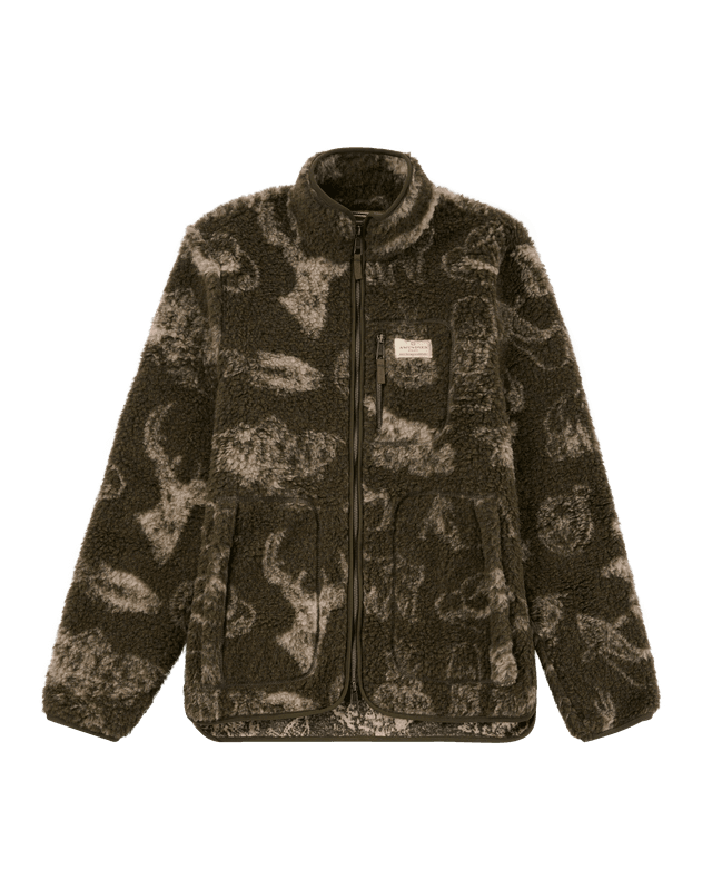 Amundsen Huntsman Fleece Mens Olive/Pattern