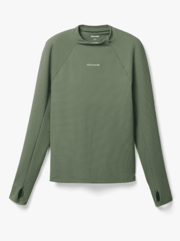 NNormal Womens Trail LS Dark Green