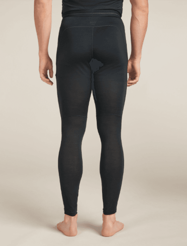 Men's 125 ZoneKnit Merino Thermal Leggings Black