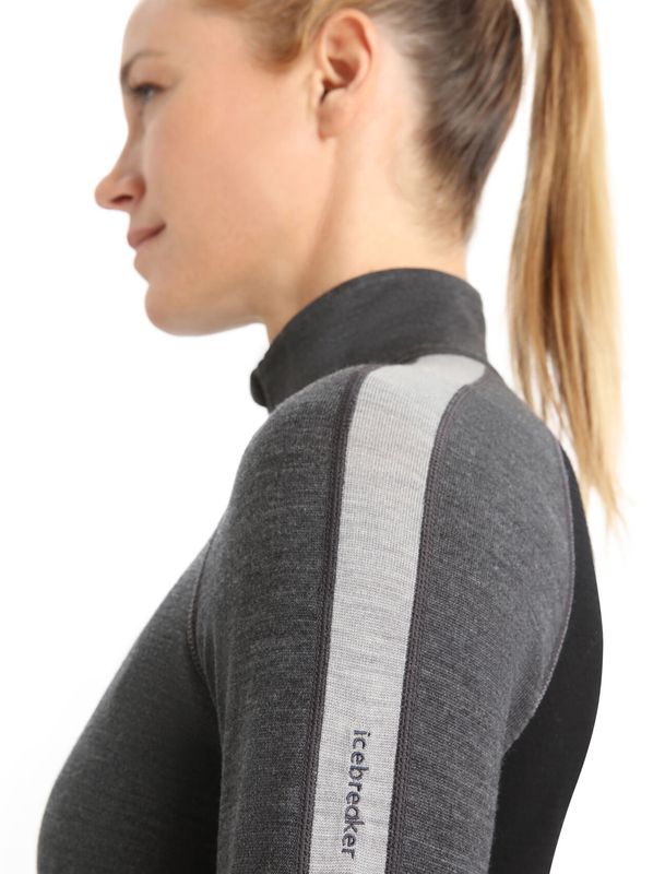 Zoneknit W´s 260 LS Half Zip Jet/H/Black