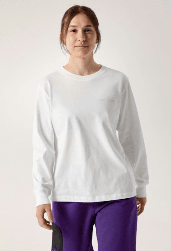 Arc'teryx Kragg Cotton Bird Crew W´s White Light/White