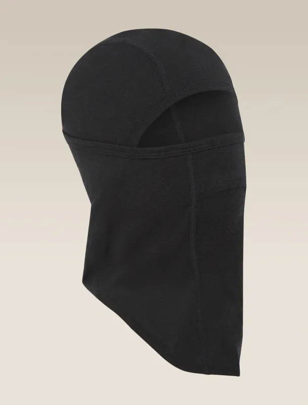 Unisex Merino 200 Oasis Balaclava Black