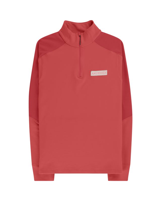 Mountain Airy Half Zip M´s 160 Weathered Red