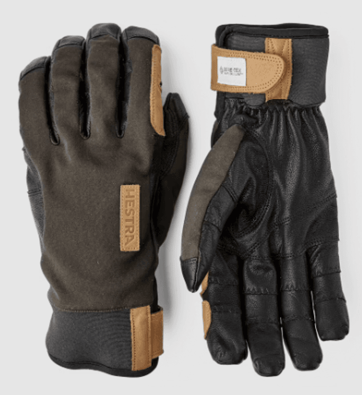 Hestra Ergo Grip Active Wool Terry 5-finger Unisex Dark Forest/Black