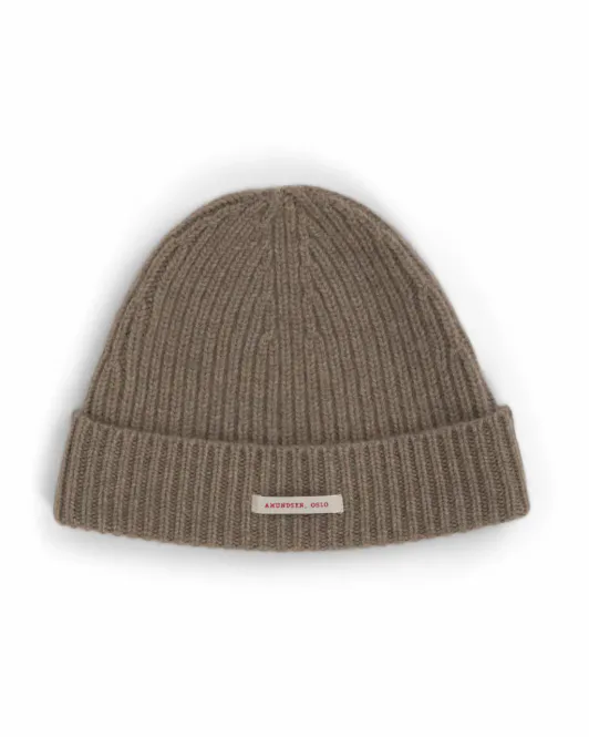 Main Image Cashmere Beanie 650 Camel