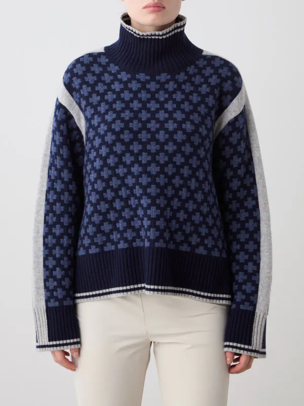 Boat Sweater Women Navy