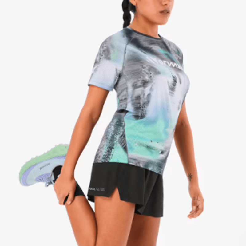 NNormal Womens Race T-Shirt Nature AI Print