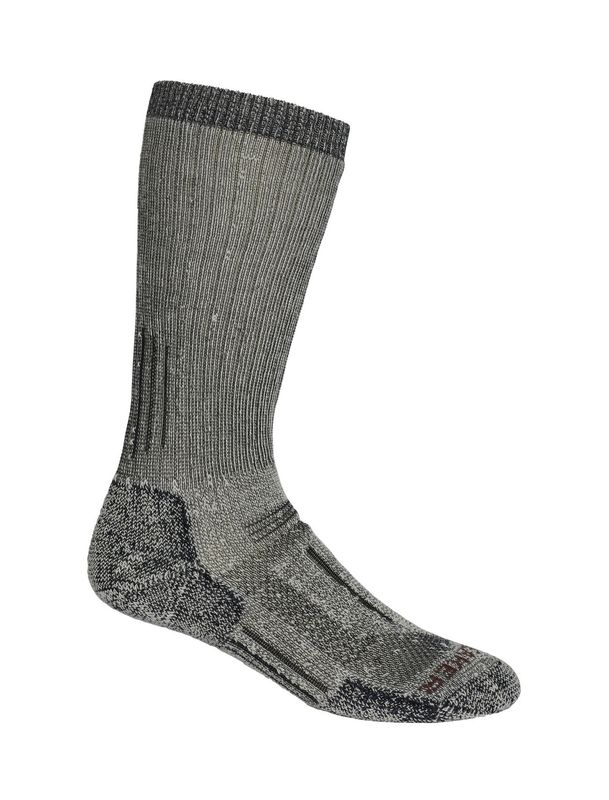 Icebreaker M´s Merino Mountaineer Mid Calf Socks Jet Heather/Esp