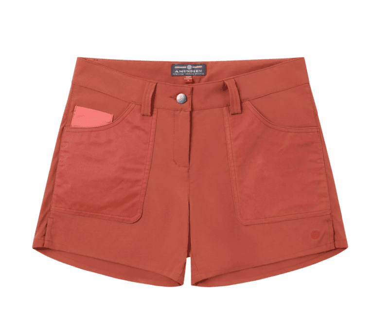5incher Field W´s Shorts 164 Terra Red/Red