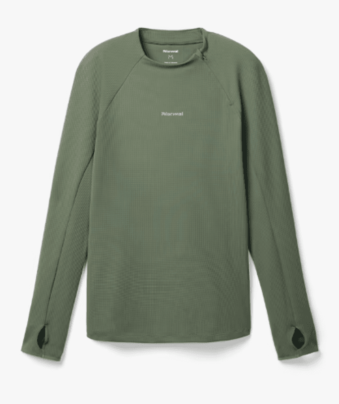 NNormal Mens Trail LS Dark Green