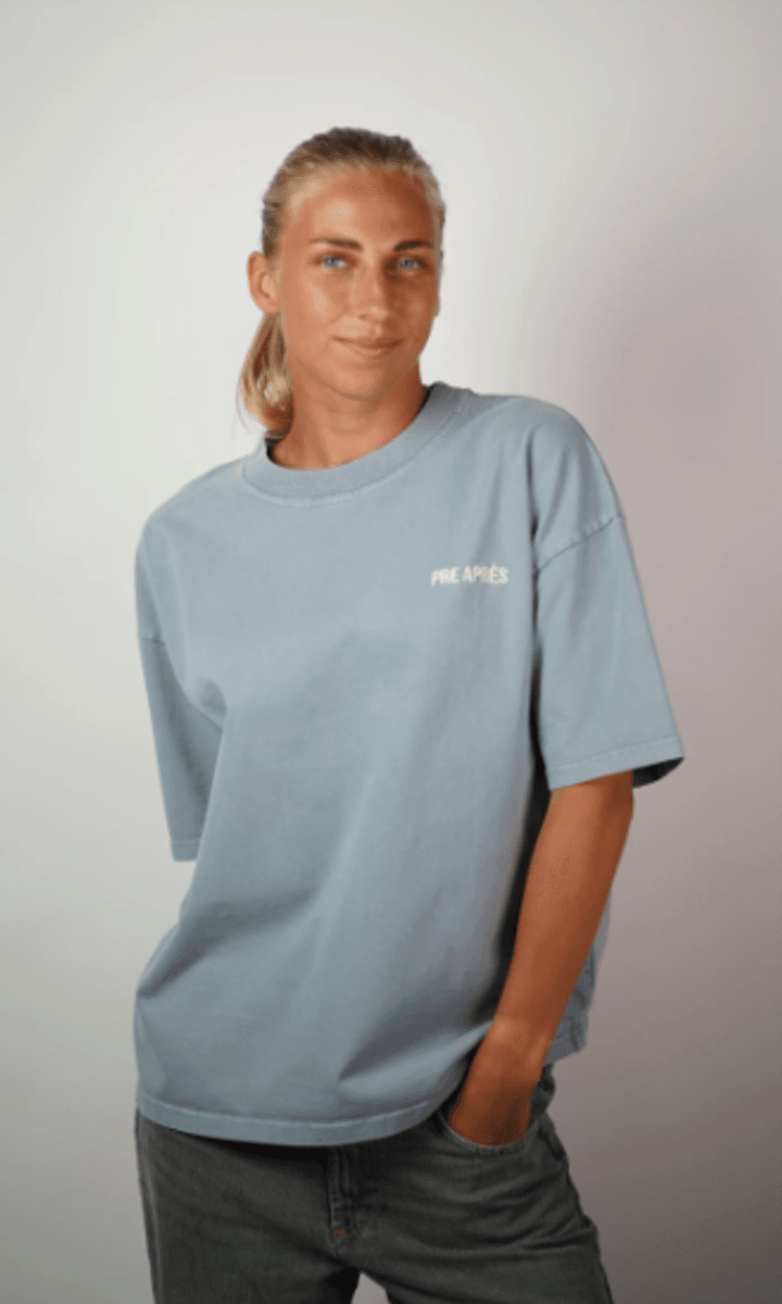 Pre Après Alpine Horizon Tee Harbor Grey Unisex