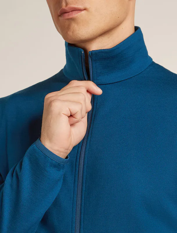 Men's Merino 560 RealFleece Elemental II LS Zip Atlantis